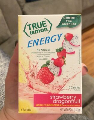 Strawberry Dragonfruit Flavored Energy Drink Mix, Strawberry Dragonfruit