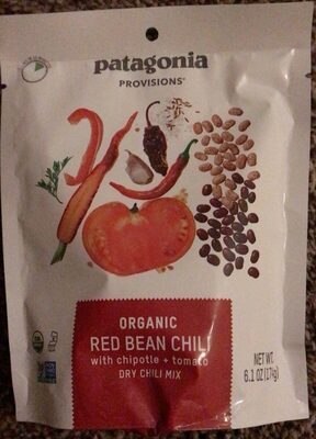 Organic Red Bean Chili With Chipotle + Tomato Dry Chili Mix, Red Bean Chili With Chipotle + Tomato