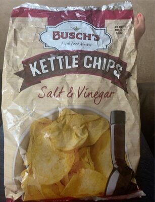 Salt & Vinegar Kettle Chips, Salt & Vinegar