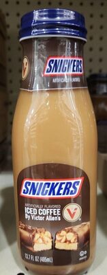 Snickers Iced Coffee Latte Drink, Snickers