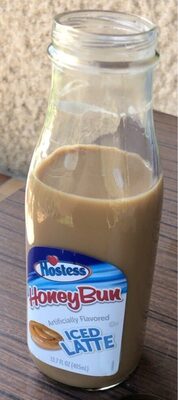 Honey Bun Iced Latte, Honey Bun