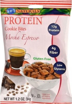 Mocha Espresso Protein Cookie Bites, Mocha Espresso