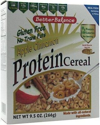 Gluten-Free Apple Cinnamon Protein Cereal, Apple Cinnamon