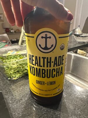 Ginger-Lemon Kombucha, Ginger-Lemon