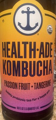 Passion Fruit-Tangerine Kombucha, Passion Fruit-Tangerine