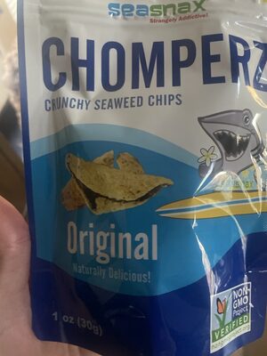Original Crunchy Seaweed Chips, Original