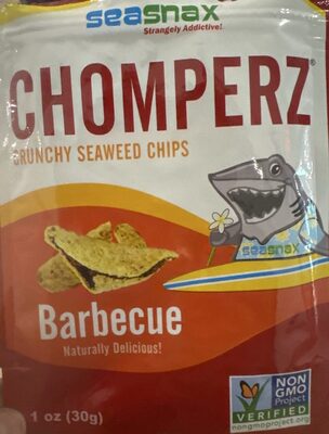 Barbecue Crunchy Seaweed Chips, Barbecue