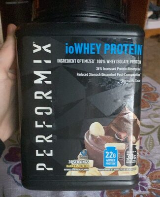 Banana Nutello Flavored 100% Whey Isolate Protein Powder, Banana Nutello