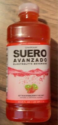 Strawberry-Kiwi Suero Avanzado Electrolyte Beverage, Strawberry-Kiwi