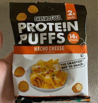 Nacho Cheese Flavored Protein Puffs, Nacho Cheese