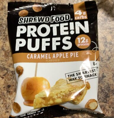 Caramel Apple Pie Flavored Protein Puffs, Caramel Apple Pie