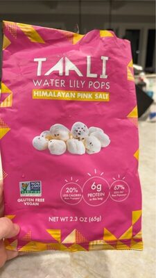 Himalayan Pink Salt Water Lily Pops, Himalayan Pink Salt