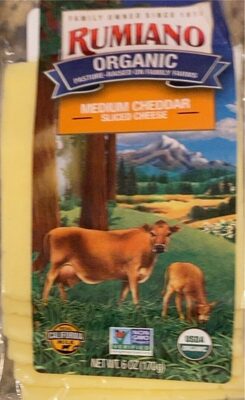 Medium Cheddar Sliced Cheese, Medium Cheddar