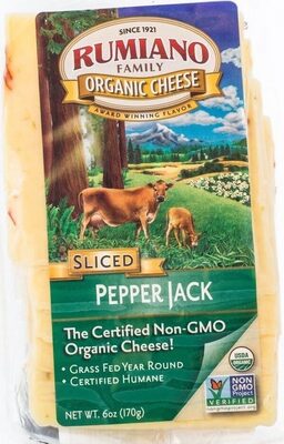 Pepper Jack Sliced Cheese, Pepper Jack