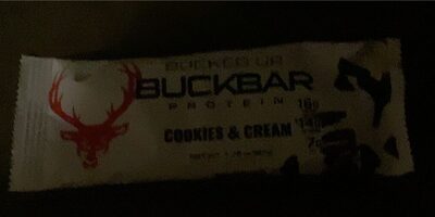 Cookies & Cream Protein Buckbar, Cookies & Cream