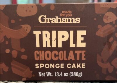 Triple Chocolate Sponge Cake, Triple Chocolate
