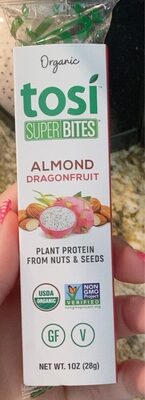 Almond Dragonfruit Organic Plant Protein From Nuts & Seeds, Almond Dragonfruit