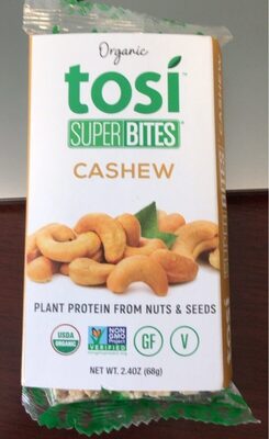 Cashew Organic Plant Protein From Nuts & Seeds, Cashew