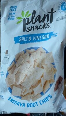 Salt & Vinegar Cassava Root Chips, Salt & Vinegar