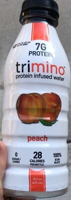 Peach Protein Infused Water, Peach