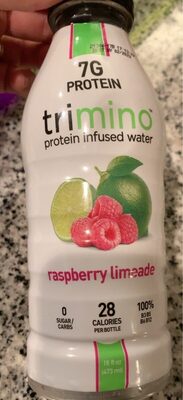 Raspberry Limeade Protein Infused Water, Raspberry; Limeade