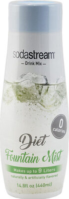 Fountain Mist Flavored Diet Drink Mix, Fountain Mist