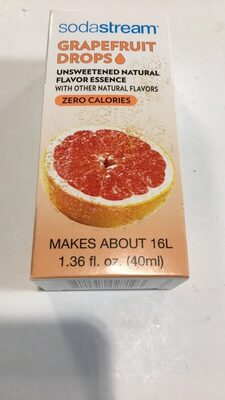 Grapefruit Drops Unsweetened Natural Flavor Essence, Grapefruit Drops