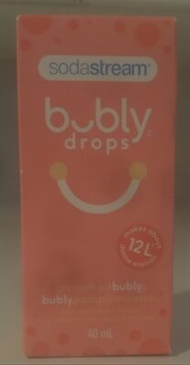 Grapefruitbubly Grapefruit Flavor Bubly Drops, Grapefruit