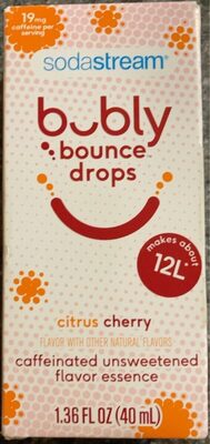Citrus Cherry Bubly Bounce Drops, Citrus Cherry
