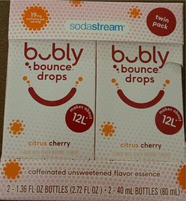 Citrus Cherry Bubly Bounce Drops, Citrus Cherry
