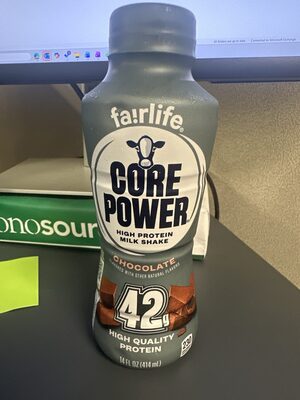 Core Power Protein Chocolate Elite 42G Bottle, 14 fl oz