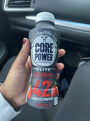 Complete Protein 42 G Elite High Protein Milk Shake, Strawberry, Strawberry