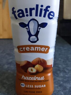 Hazelnut Flavored Coffee Creamer, Hazelnut