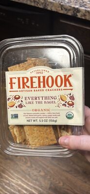 Everything Organic Mediterranean Baked Crackers, Everything