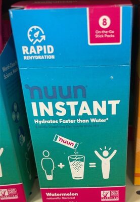 Watermelon Flavored Instant Electrolyte Drink Mix, Watermelon