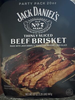 Original Thinly Sliced Beef Brisket With Jack Daniel's BBQ Sauce, Original