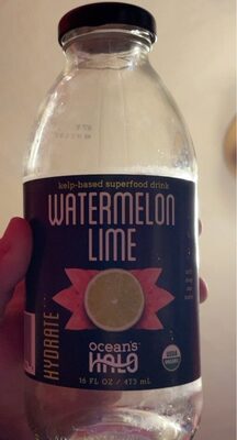 Watermelon Lime Hydrate Kelp-Based Superfood Drink, Watermelon Lime