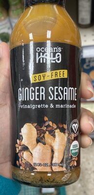 Ginger Sesame Vinaigrette & Marinade, Ginger Sesame
