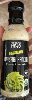 Wasabi Ranch Style Soy-Free Dressing & Marinade, Wasabi Ranch Style