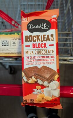 Block Milk Chocolate, Marshmallow; Coconut; Peanut