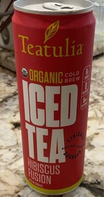 Hibiscus Fusion Organic Iced Tea, Hibiscus Fusion