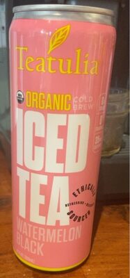 Watermelon Black Organic Iced Tea, Watermelon Black