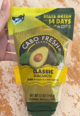 Classic Mild Mild Blend Of Seasoning & Hass Avocado Squeeze Guacamole, Classic Mild