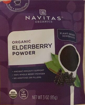 Organic Elderberry Powder, Elderberry