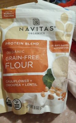 Organic Grain-Free Flour Cauliflower + Chickpea + Lentil