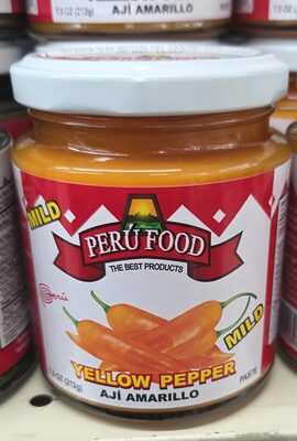 Mild Yellow Pepper Paste, Mild Yellow Pepper