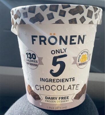 Chocolate Dairy Free Frozen Dessert, Chocolate