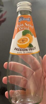 Passion Fruit Chia Seed Drink, Passion Fruit Chia Seed
