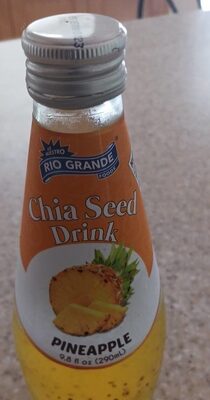 Pineapple Chia Seed Drink, Pineapple