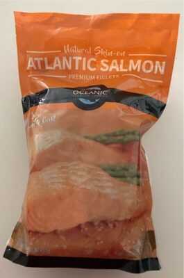 Natural Skinless Atlantic Salmon Premium Fillets